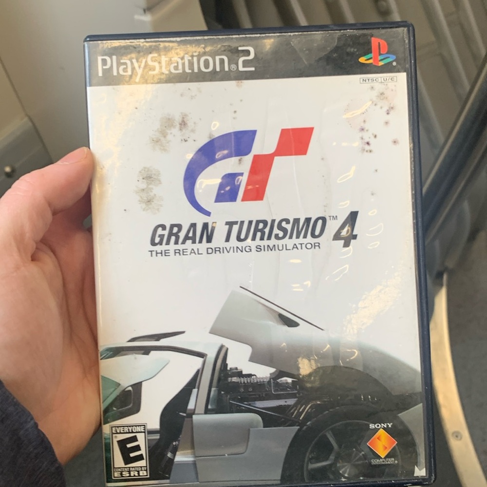 Gran Turismo 4 With Manual and Case+ Gran Turismo 3 A Spec Disk only PS2